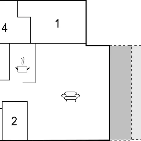 Hébergement de vacances Four-bedroom In Thisted Thisted